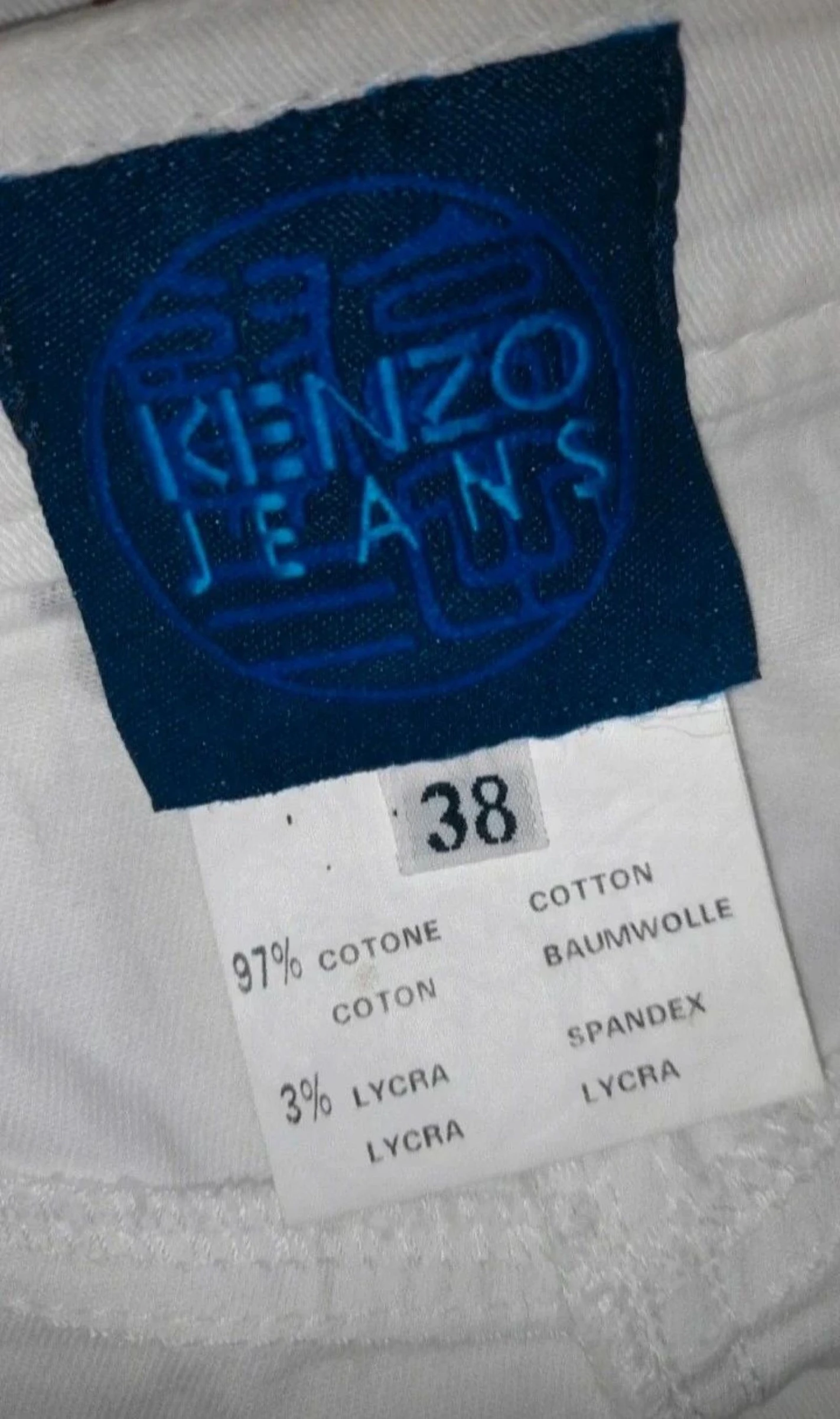 Kenzo Jean's floral skirt size 38 – photo 8